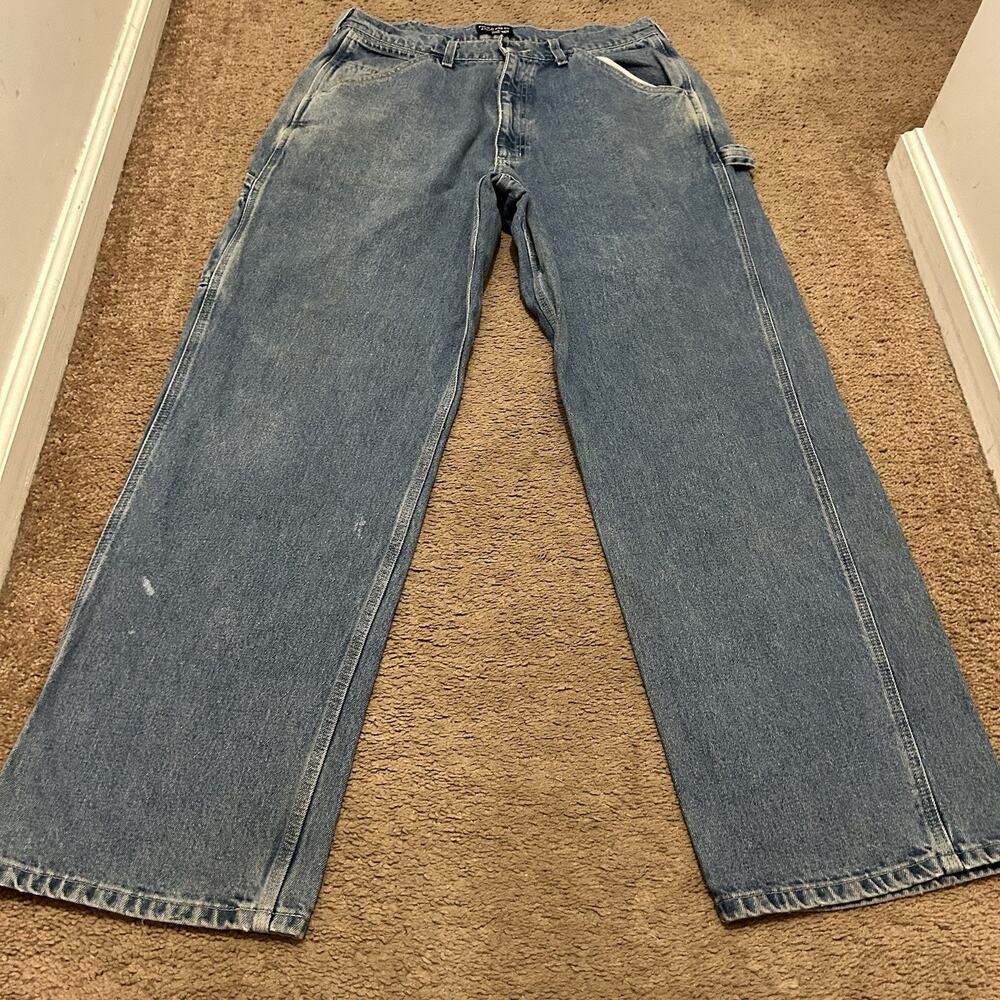 Polo Jeans Co Ralph Lauren Painter Pant Size 33 x 32 Light Wash Carpenter Jeans